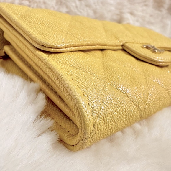 CHANEL Iridescent Caviar Quilted Wallet on Chain Flap Bag - Picture 7 of 15